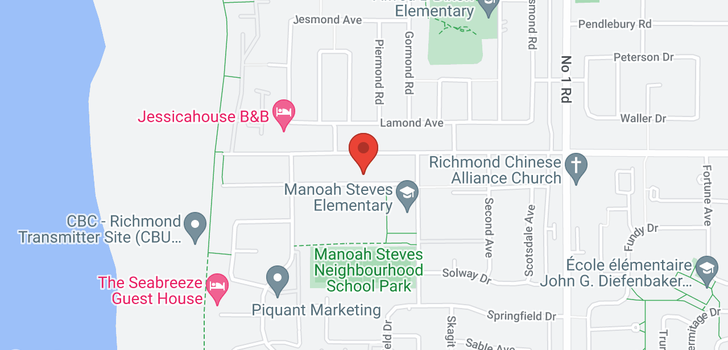 map of 3531 SPRINGFORD AVENUE